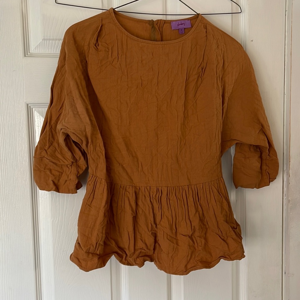 Orange Blouse